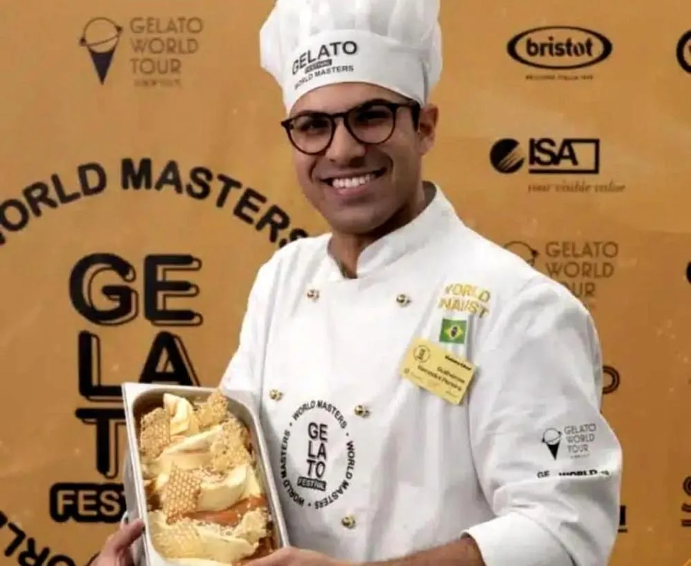 Chef de Ribeirão Preto entra para elite mundial do gelato e conquista destaque em Las Vegas