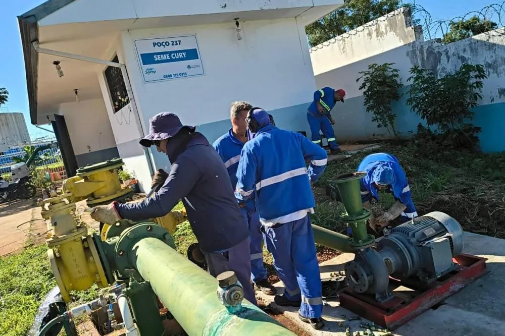 Ribeirão Preto amplia capacidade de produção de água em poço e reforça abastecimento na zona Oeste