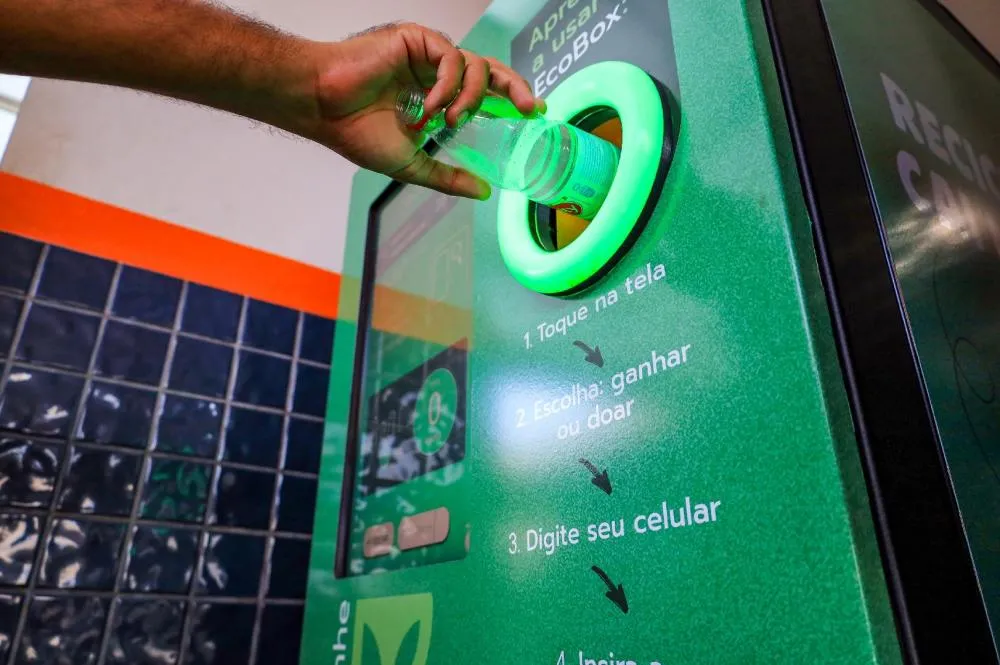 MÁQUINAS QUE PAGAM POR RECICLÁVEIS CHEGAM A RIBEIRÃO PRETO E TESTAM NOVO MODELO DE CONSCIENTIZAÇÃO