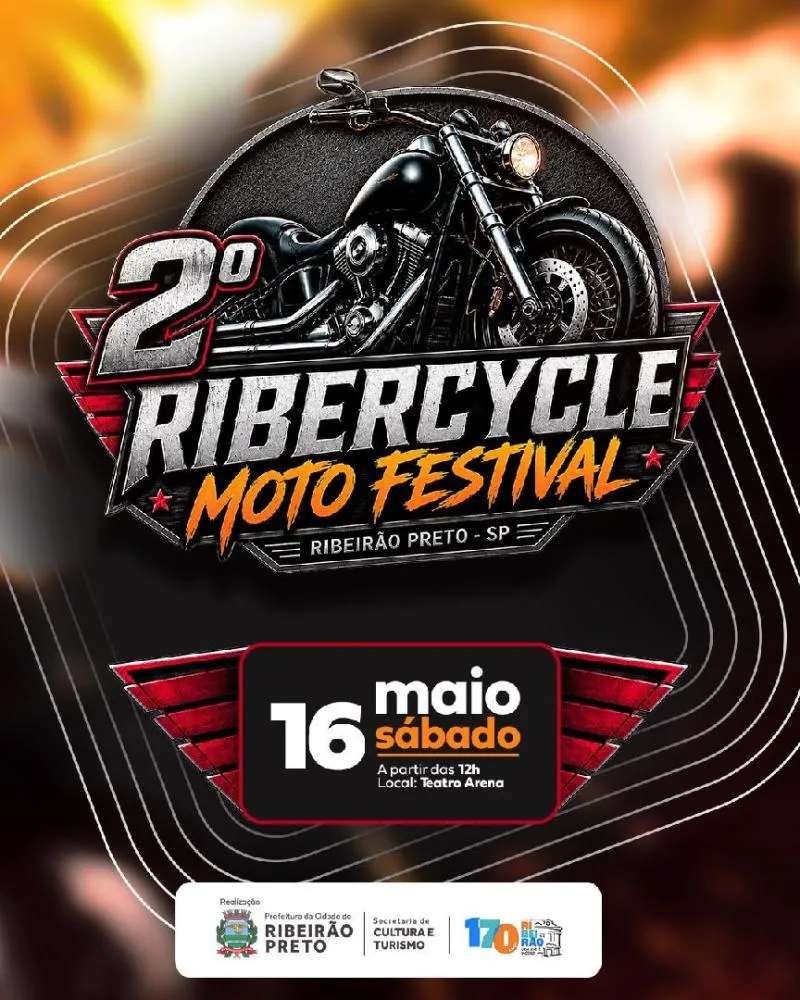 RIBEIRÃO PRETO APOSTA NA FORÇA DO ROCK E DOS MOTOCLUBES EM FESTIVAL GRATUITO NESTE FIM DE SEMANA