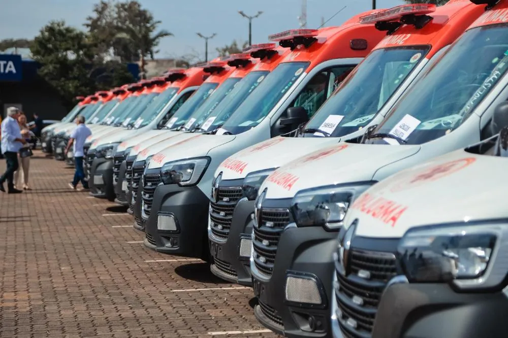 SAMU DE RIBEIRÃO PRETO GANHA REFORÇO HISTÓRICO COM 10 NOVAS AMBULÂNCIAS E AMPLIA CAPACIDADE DE ATENDIMENTO