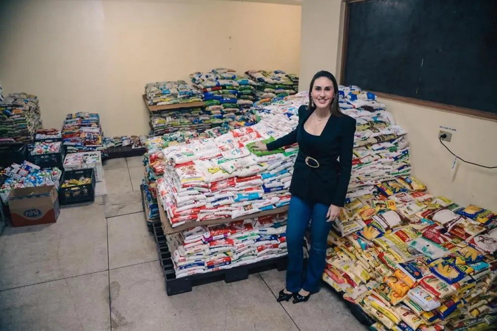 RIBEIRÃO PRETO BATE RECORDE HISTÓRICO E COMEÇA A DISTRIBUIR 38 TONELADAS DE ALIMENTOS ARRECADADOS NO ANIVERSÁRIO DA CIDADE