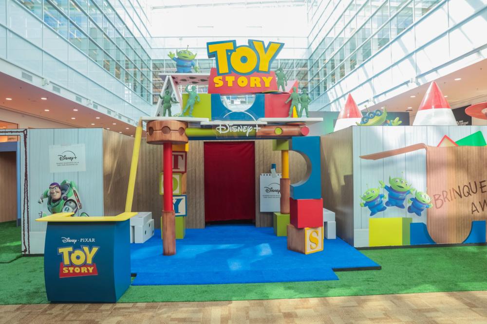 EXPOSIÇÃO DE TOY STORY TERMINA NESTE DOMINGO