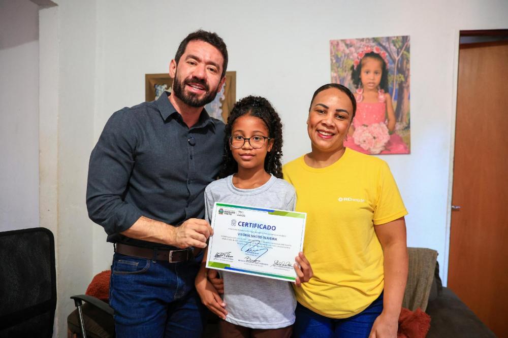 ALUNA DE 11 ANOS FAZ HISTÓRIA NA REDE MUNICIPAL DE RIBEIRÃO PRETO