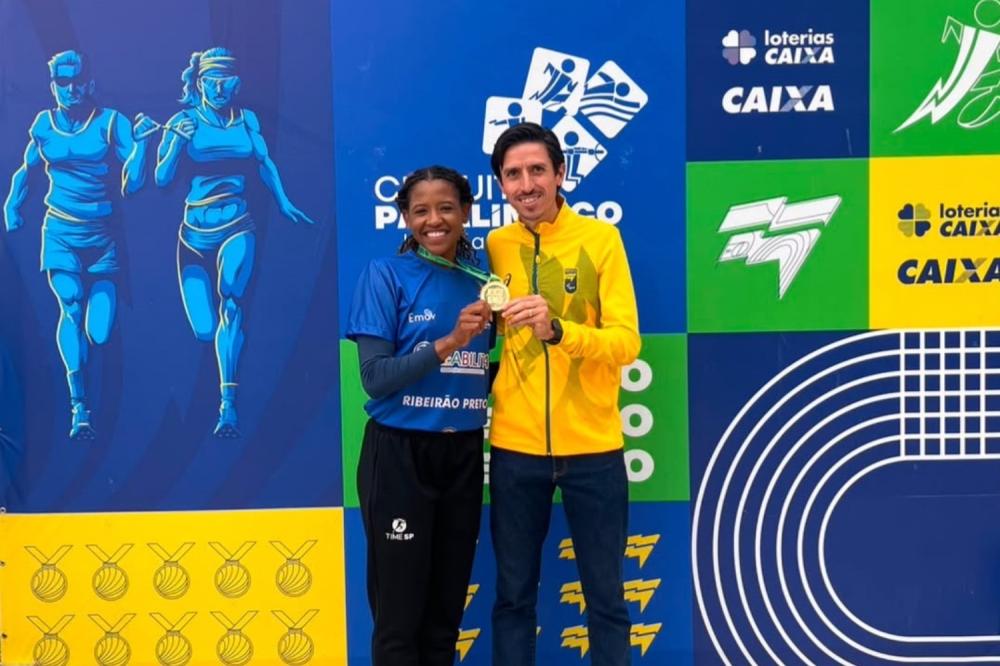 RIBEIRÃO-PRETANA ZILEIDE CASSIANO CONQUISTA OURO E SUPERA MARCA DE 6 METROS NO SALTO EM DISTÂNCIA