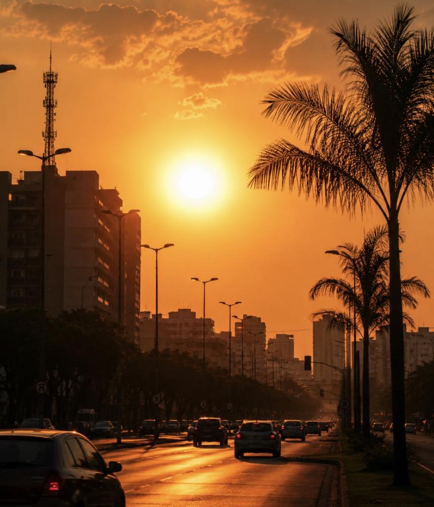RIBEIRÃO PRETO PODE CHEGAR A 37°C E ENTRA EM ALERTA PARA CALOR E BAIXA UMIDADE