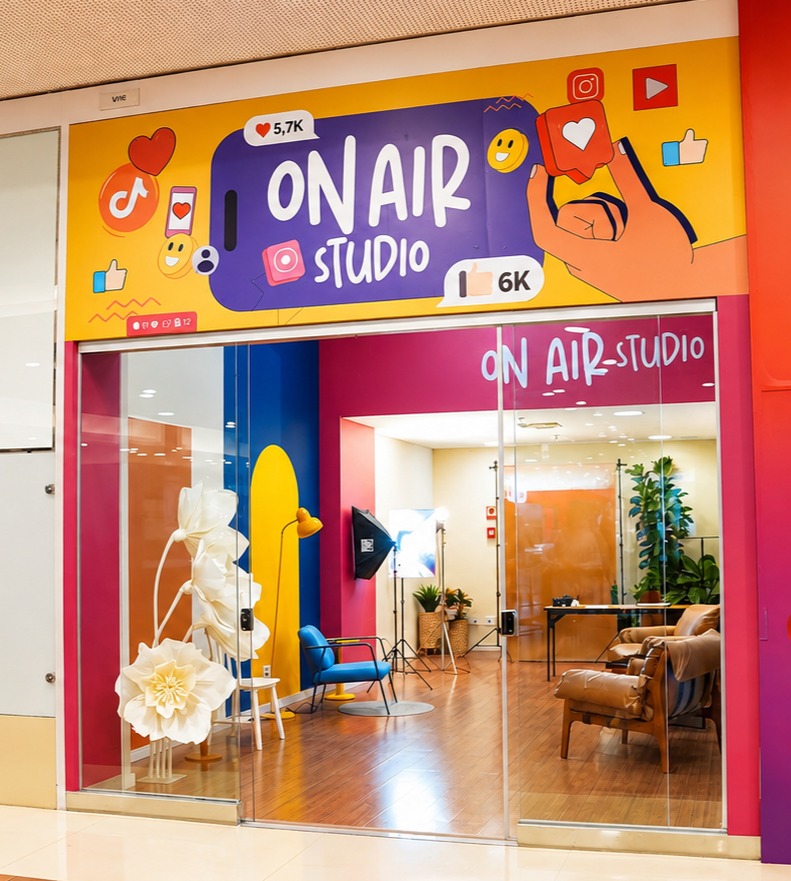 RIBEIRÃOSHOPPING INAUGURA ESTÚDIO GRATUITO PARA CRIAÇÃO DE CONTEÚDO
