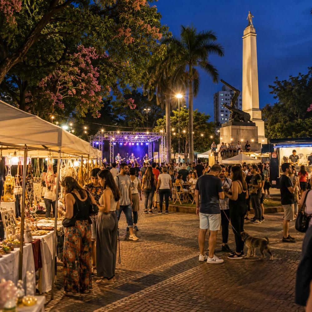 ROLÊ NA PRAÇA GANHA NOVA DATA E LEVA MÚSICA, GASTRONOMIA E ARTESANATO À PRAÇA DO CANHÃO