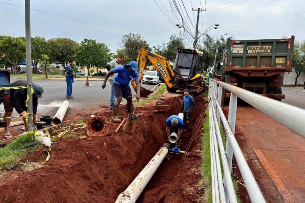 SAERP INSTALA NOVA REDE PARA MELHORAR ABASTECIMENTO NO PARQUE RIBEIRÃO PRETO